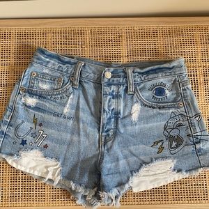 American Eagle denim shorts
